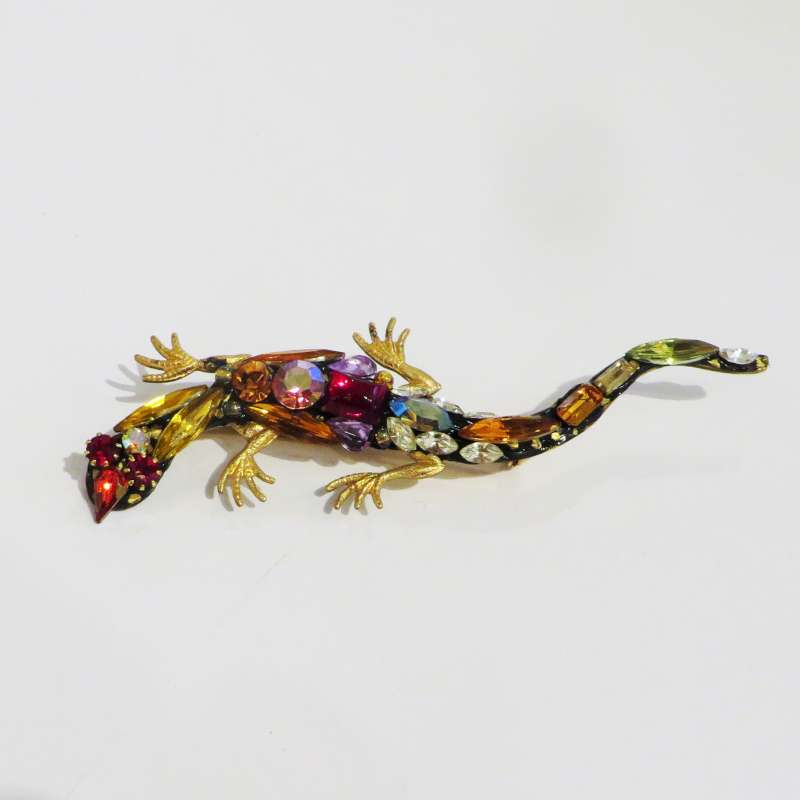 Lizard Brooch